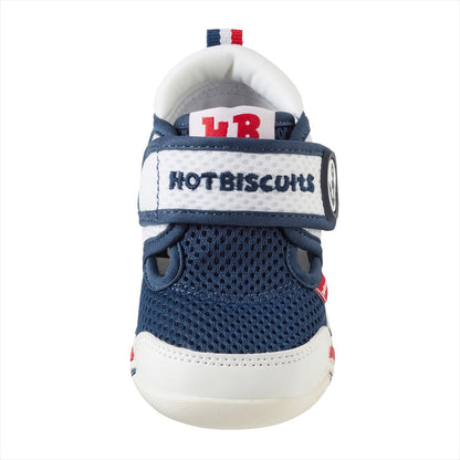 Double Raschel Mesh First Walker Shoes - Marine