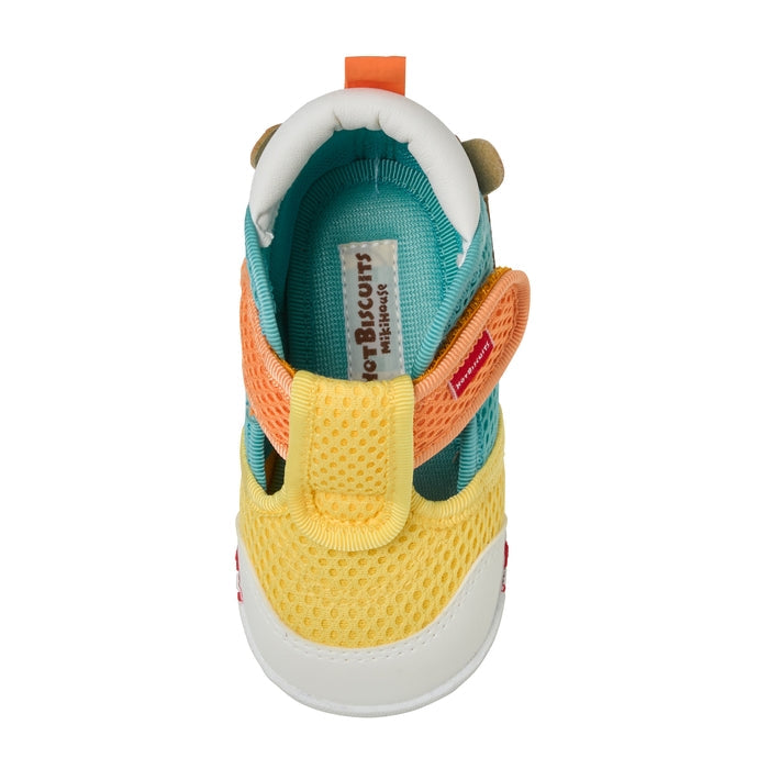 Double Raschel First Walker Shoes - Pastel Splash