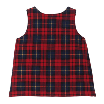 Plaid Jumper Dress
