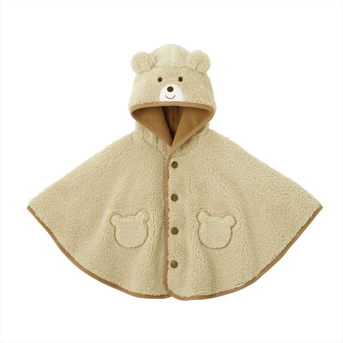 Beary Boa Fleece Poncho