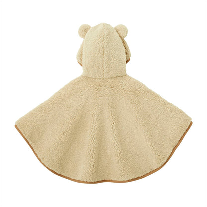 Beary Boa Fleece Poncho