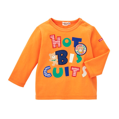 HOT BISCUITS Logo Long Sleeve Tee