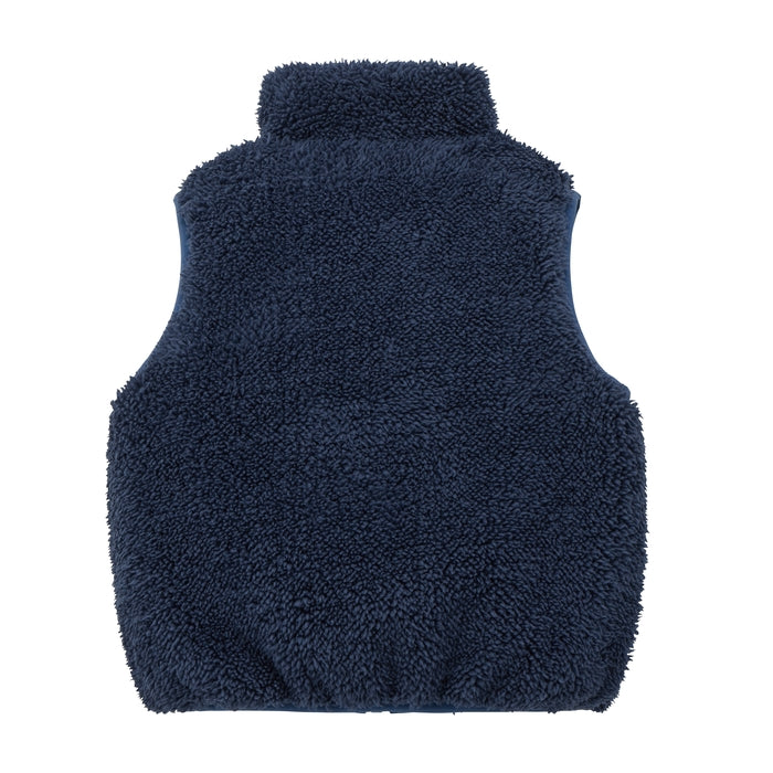 Beans All-Over Reversible Boa Fleece Vest