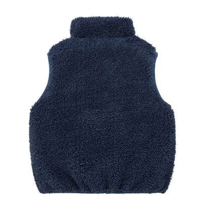 Beans All-Over Reversible Boa Fleece Vest