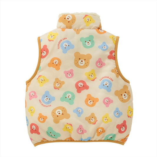 Beans All-Over Reversible Boa Fleece Vest