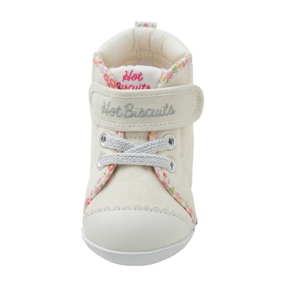 Fine Floral First Walker Shoes