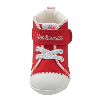 Fine Floral First Walker Shoes