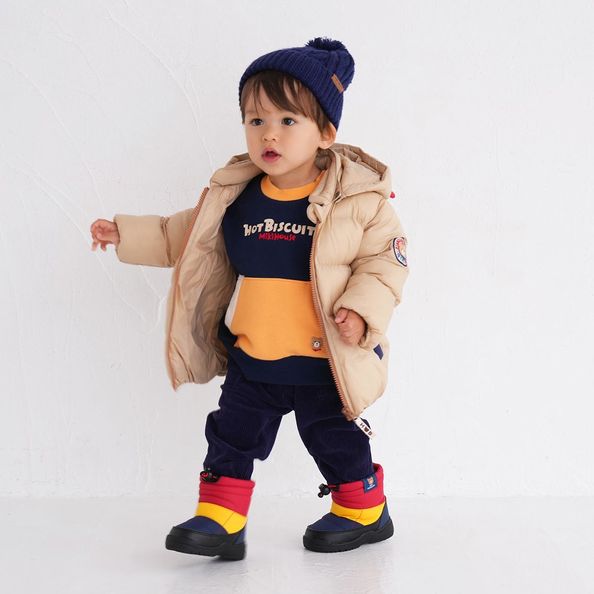 HB-Drawstring Winter Boots for Kids – MIKI HOUSE USA