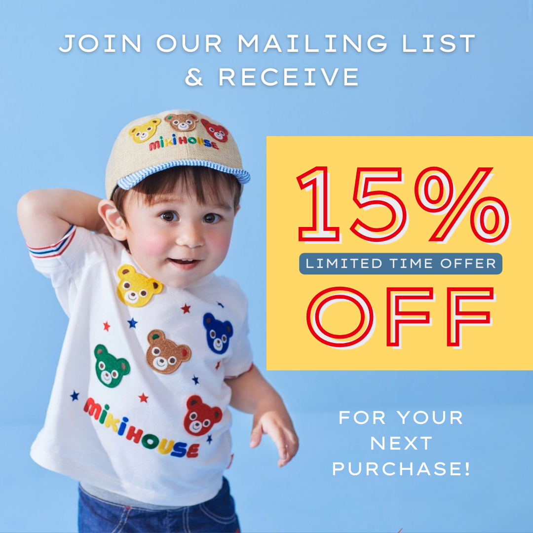 Join Our Mailing List and Receive 15% Off