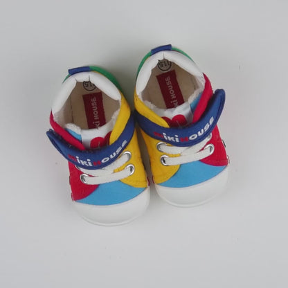 Classic High Top Color Block First Walker Shoes