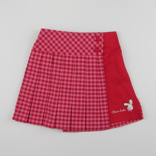 Sweet Gingham Culotte Skirt