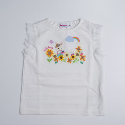 Usako’s Sunflower Tulle Tee