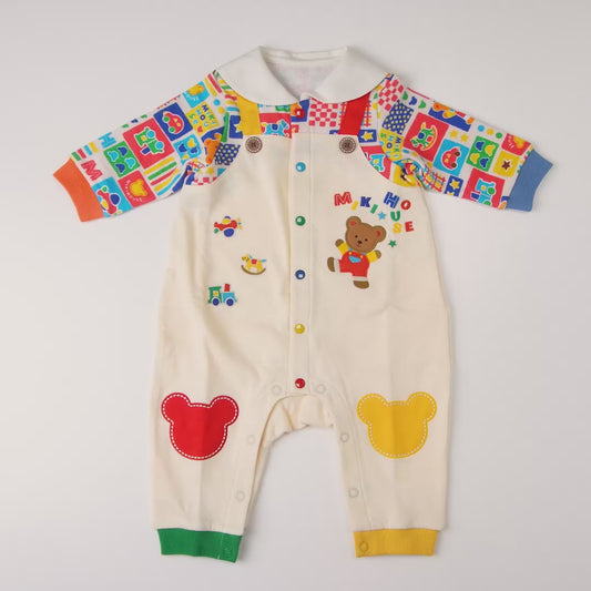 Little Cub Patchwork Coverall