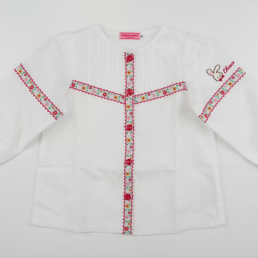 Sweet Candy Flower Blouse