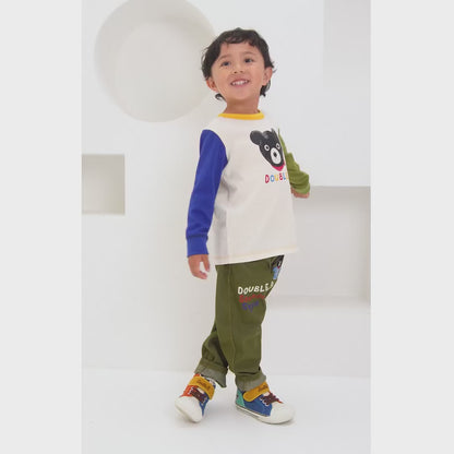 Oxford-Meets-Texture Sneakers for Kids