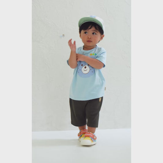 Striped Mesh Cap