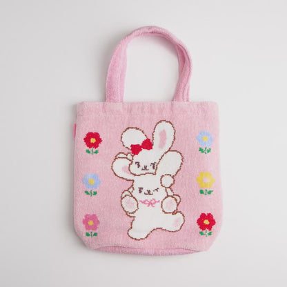 Velvety Chenille Storybook Tote Bag