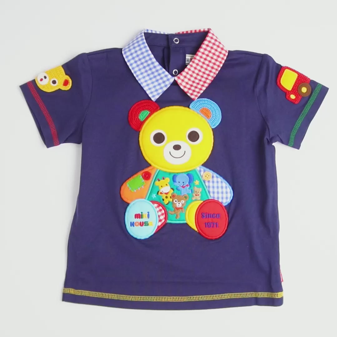 Pucchi's Exclusive Patchwork Teddy Tee