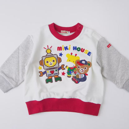 Retro Game Robot Sweatshirt