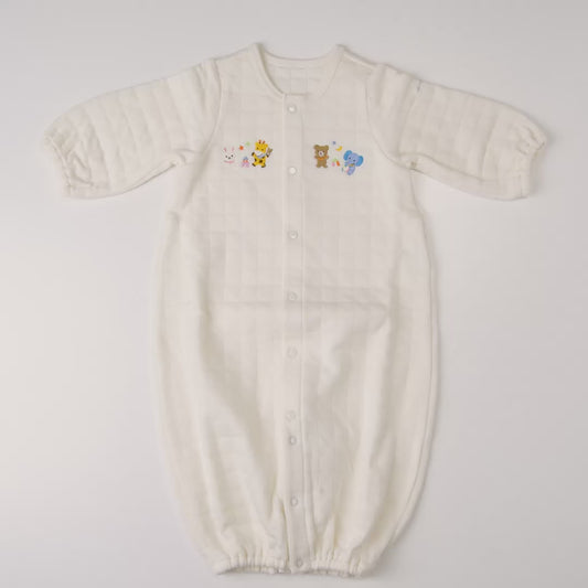 Winter Knit Quilt 2-Way Coverall