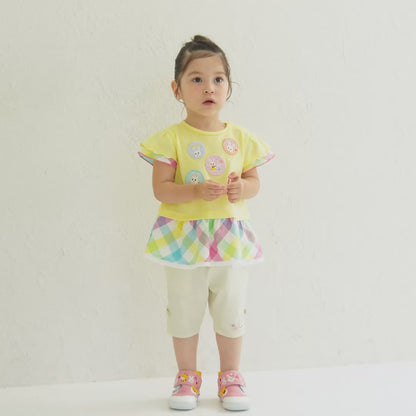 Usako’s Gingham Frill Tunic