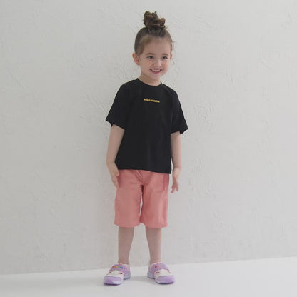 Sparkle Back Logo Tee for Kids