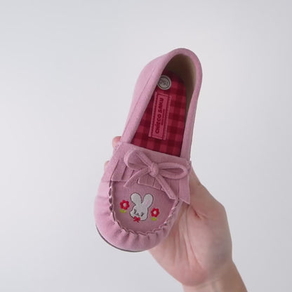 Sparkling Snow Crystal Moccasin Shoes
