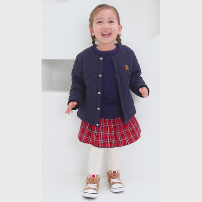 Reversible Checkered Skirt