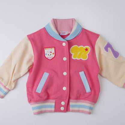 Color Pop Varsity Jacket