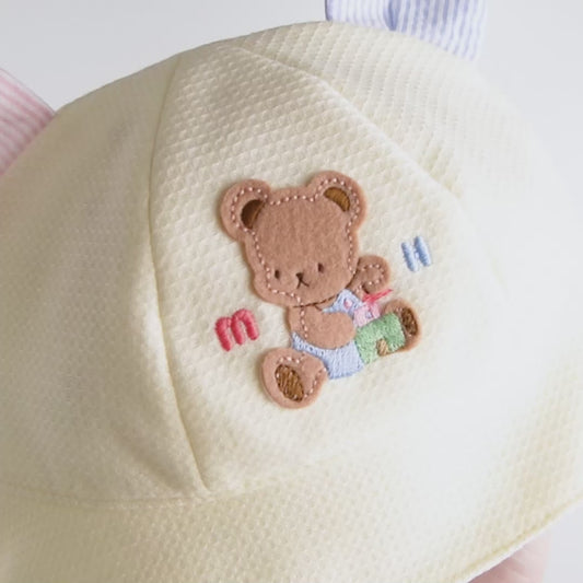 Baby MIKI HOUSE Bear Ear Hat (UV Protection)
