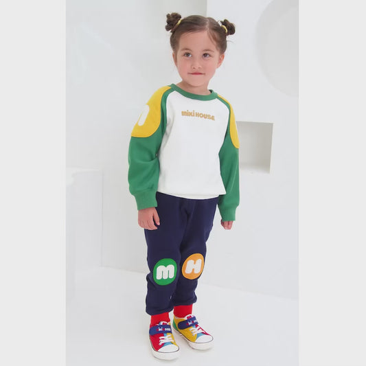 Signature Color Block High Top Kids Sneakers
