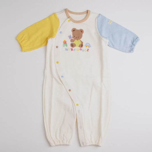 Classic MIKI HOUSE Bear 2-Way Coverall