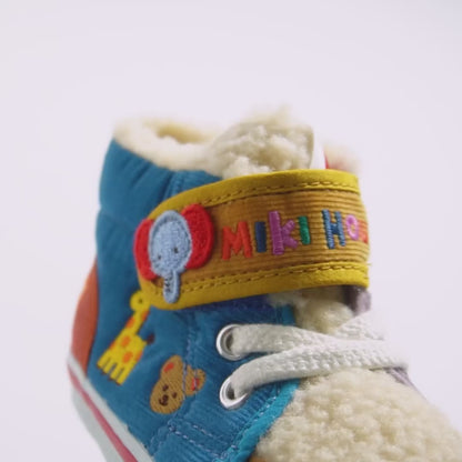 Classic MIKI HOUSE Bear Boa Second Shoes
