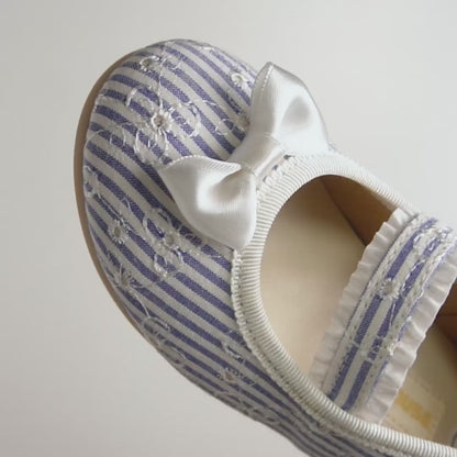 Lace Bloom Ballet Shoes for Kids