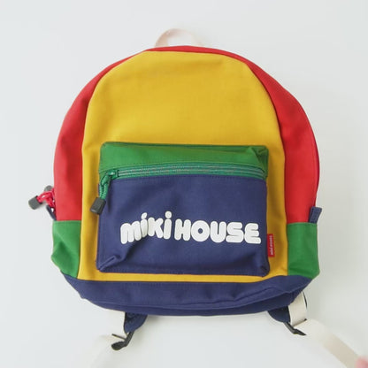 MIKI HOUSE Logo Backpack