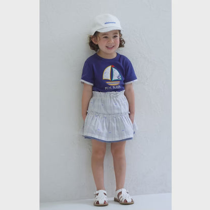 Reversible Checkered Skirt