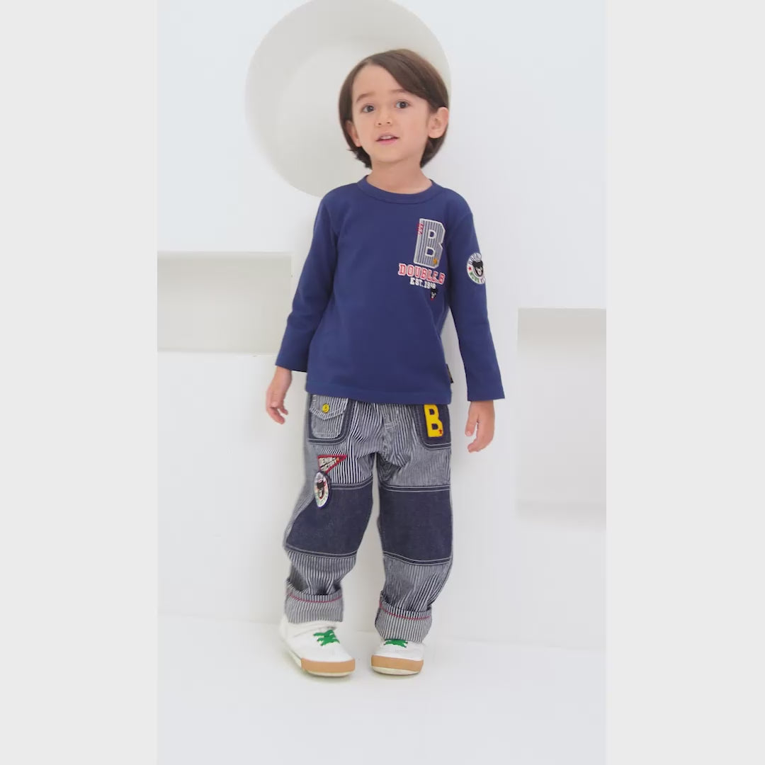 B_Bear’s Signature Logo Sneakers for Kids