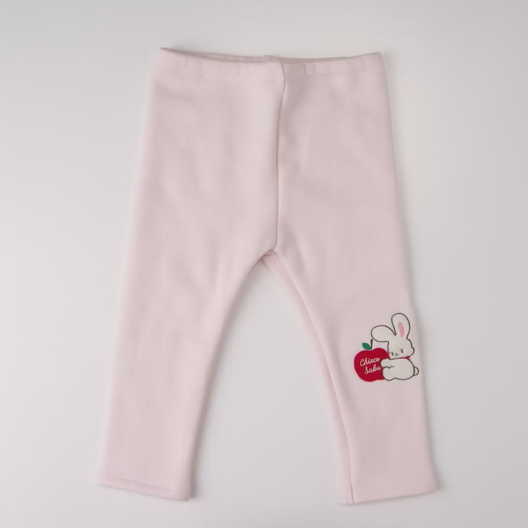 Sweet Fleece-Lined Logo Leggings