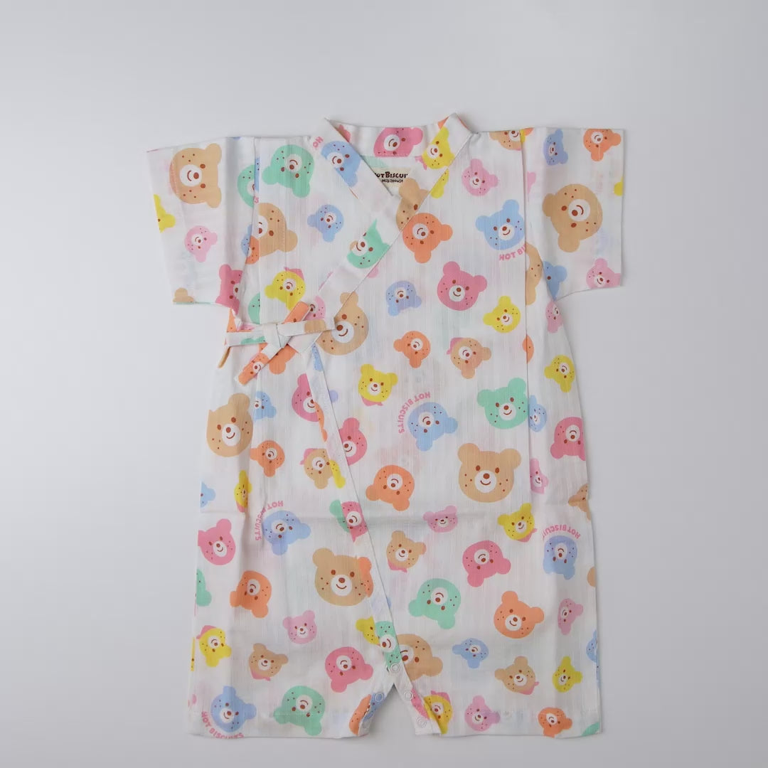 Beans n' Cabbit One-Piece Kimono Jinbei
