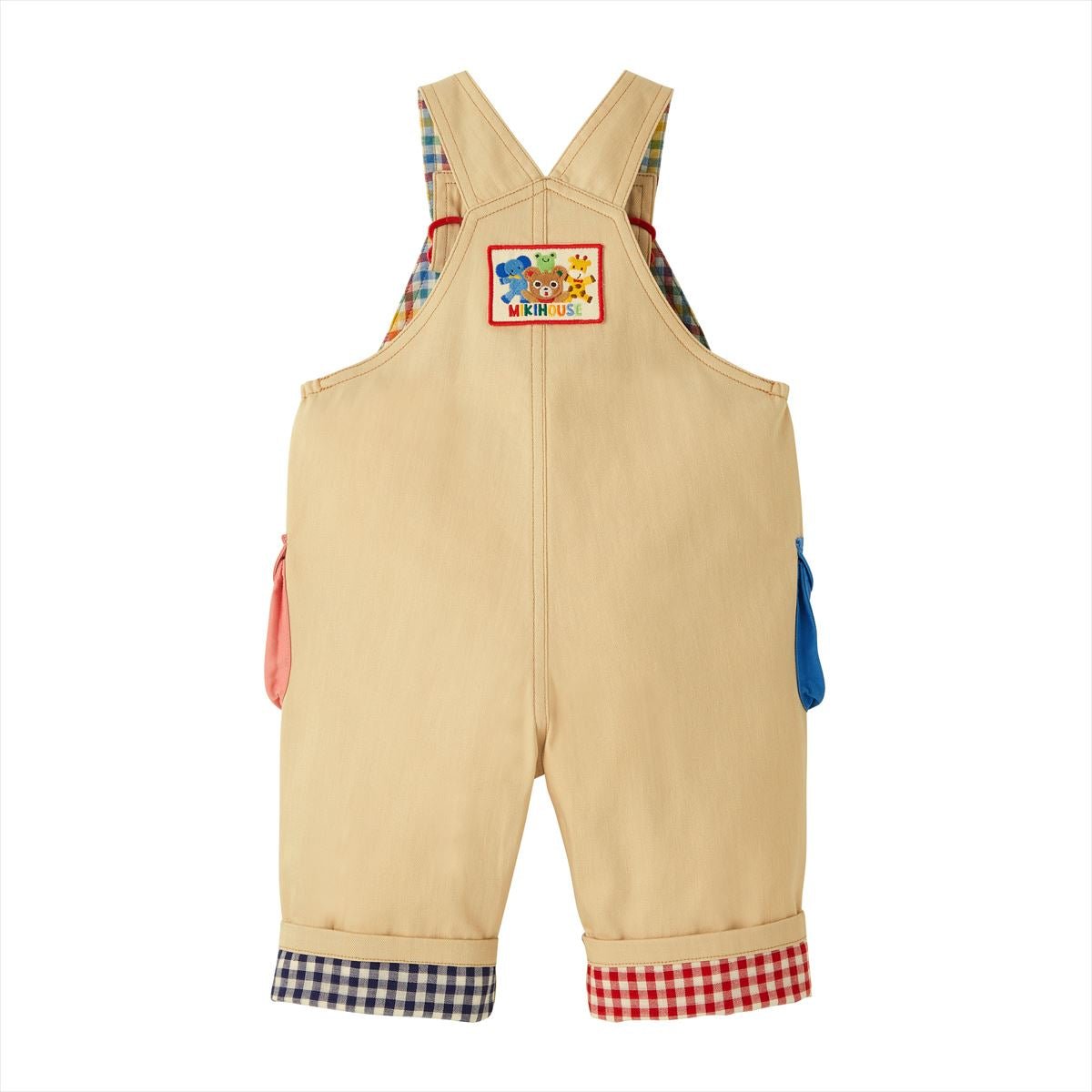 Gingham Zoo Animal Overalls – MIKI HOUSE USA