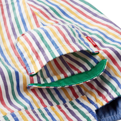 Rainbow Capris Overalls - MIKI HOUSE USA