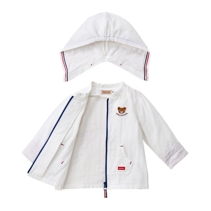 Light and Airy! Pucci Zip-Up Jacket (UV Protection) - MIKI HOUSE USA