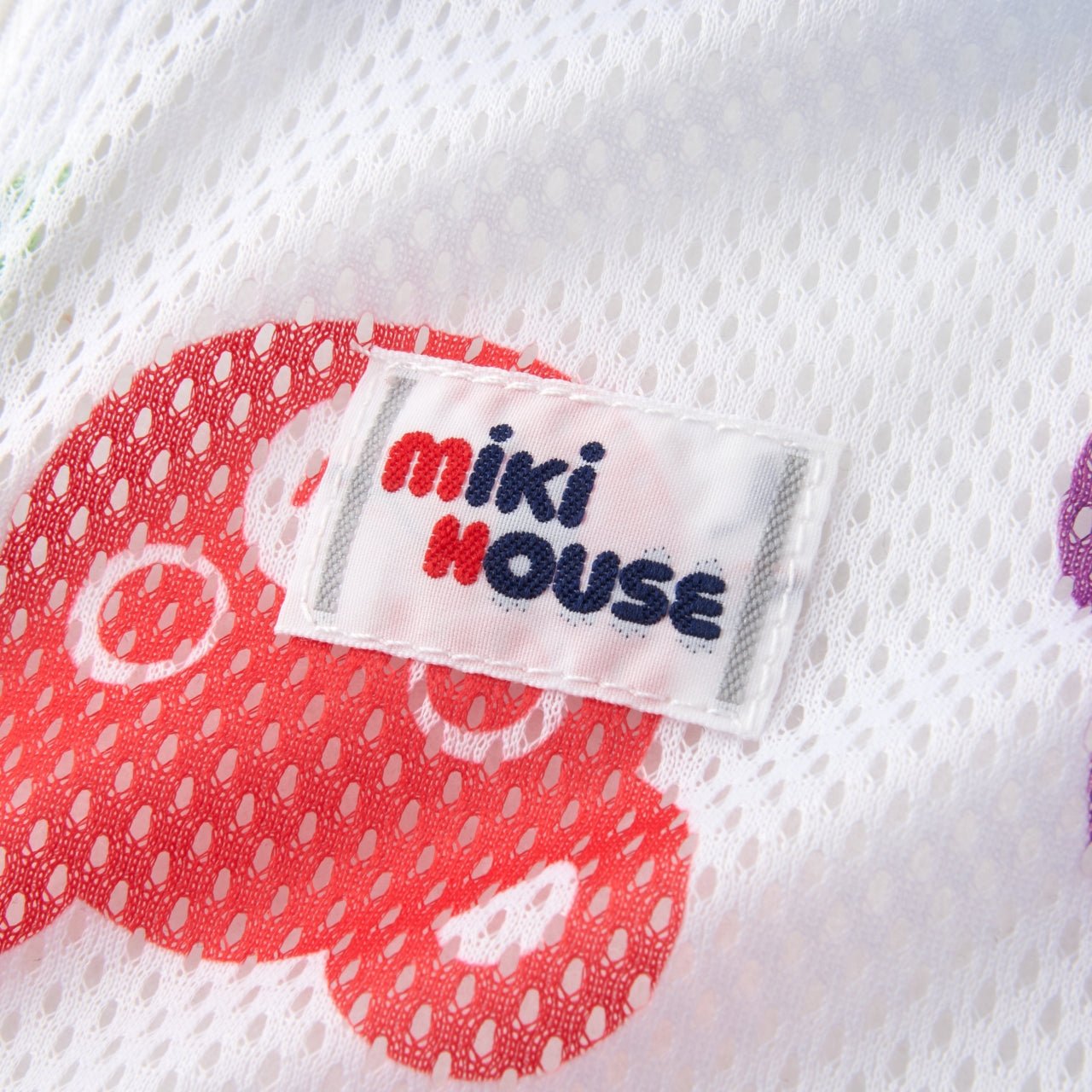 Mesh jacket with Insect Shield in Rainbow - MIKI HOUSE USA