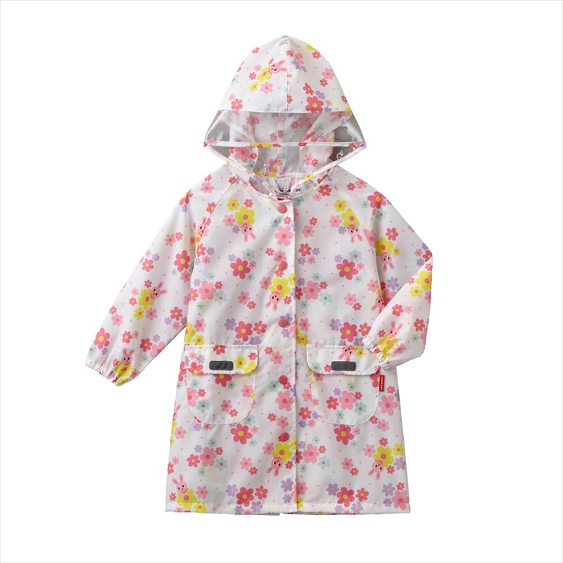 Usako Floral Rain Coat - MIKI HOUSE USA