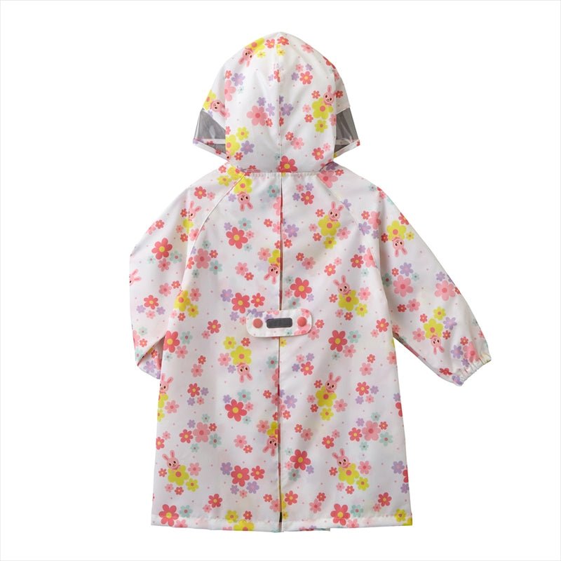 Usako Floral Rain Coat - MIKI HOUSE USA