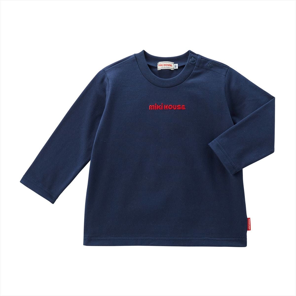 Long-Sleeve Logo Tees – MIKI HOUSE USA