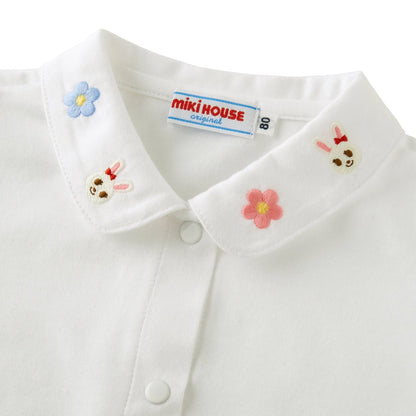 Usako Embroidery Blouse - MIKI HOUSE USA