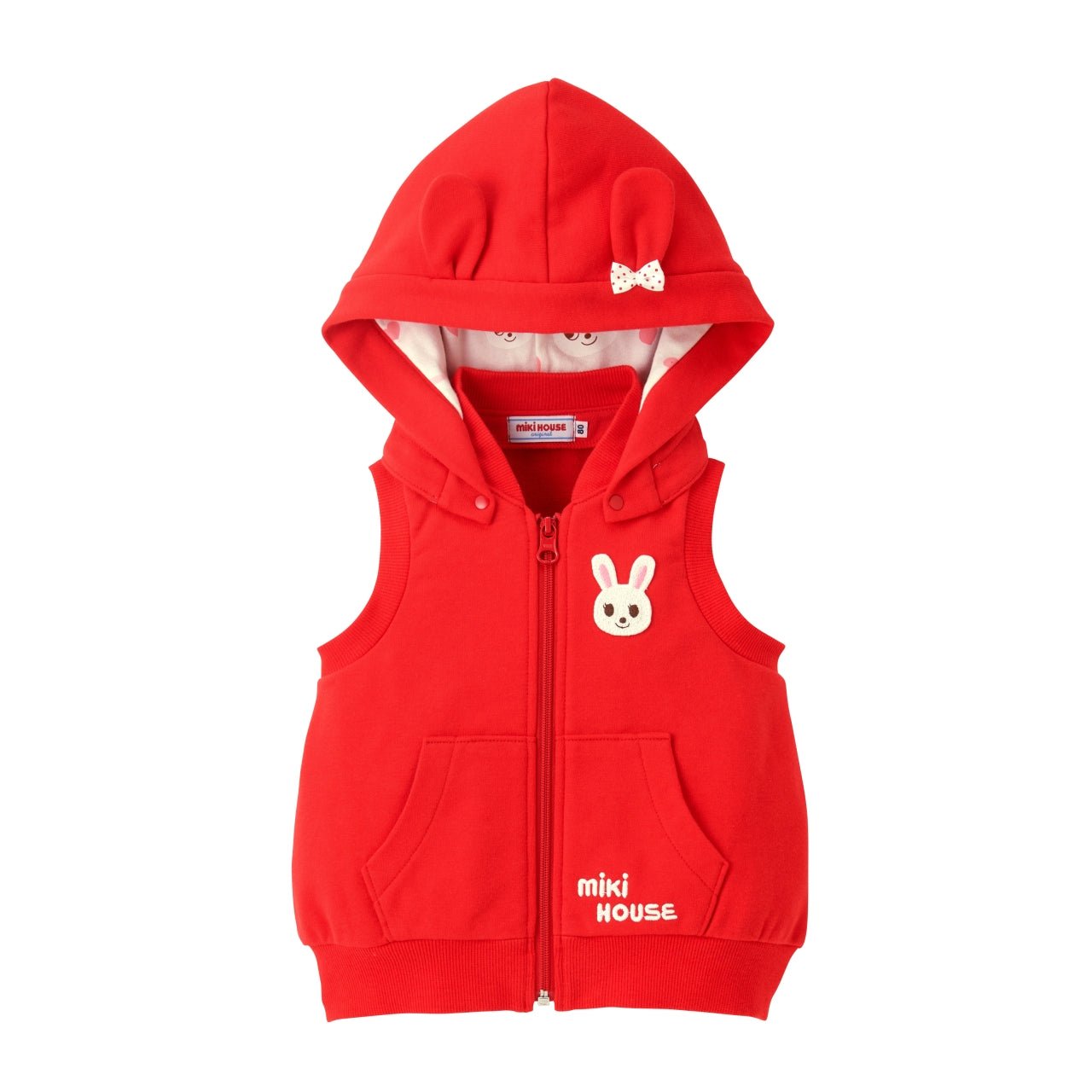 Bunny Hooded Vest – MIKI HOUSE USA