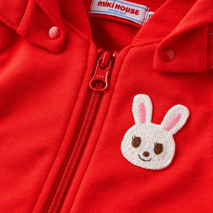 Bunny Hooded Vest - MIKI HOUSE USA