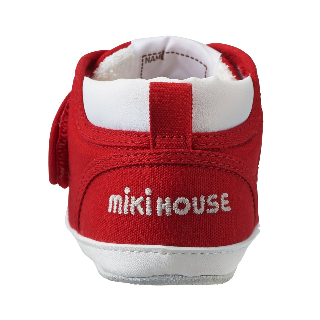 My Pre-Walking Shoes-High Top Style - MIKI HOUSE USA